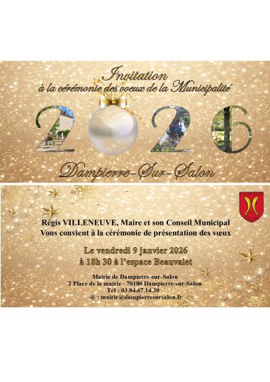 VOEUX DE LA MUNICIPALITÉ